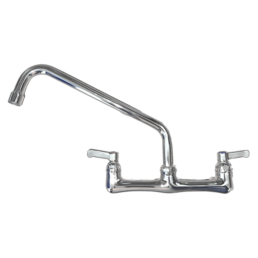 Llave mezcladora a pared de 8” con cuello de 12” EF98094 ECONO FAUCET