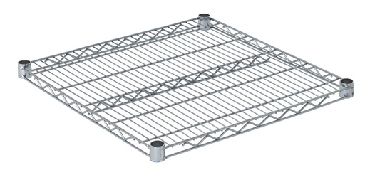 Entrepaño cromado de 24” x 24” J2424C OLYMPIC
