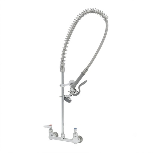 Llave de prelavado a pared con mezcladora de 8” B0133B T&S