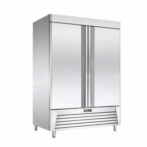 Refrigerador Industrial Vertical en Acero Inox. 2 Puertas Sólidas 47 Pies UR-54C-2 MIGSA