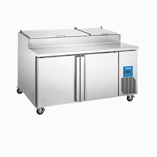 Mesa Refrigerada para Preparación de Pizza 2 Puertas 178 cm PICL2 MIGSA