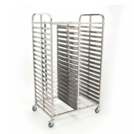 Espiguero de 36 Charolas en Acero Inox. BN-T07 MIGSA