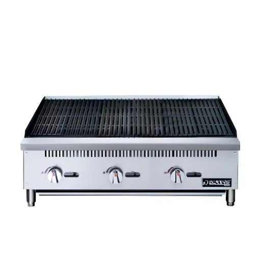 Asador Comercial a Gas de 3 Quemadores RFS-36-MG MIGSA
