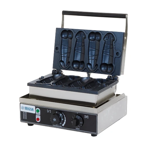 Wafflera con forma de Pene WDR-4 MIGSA