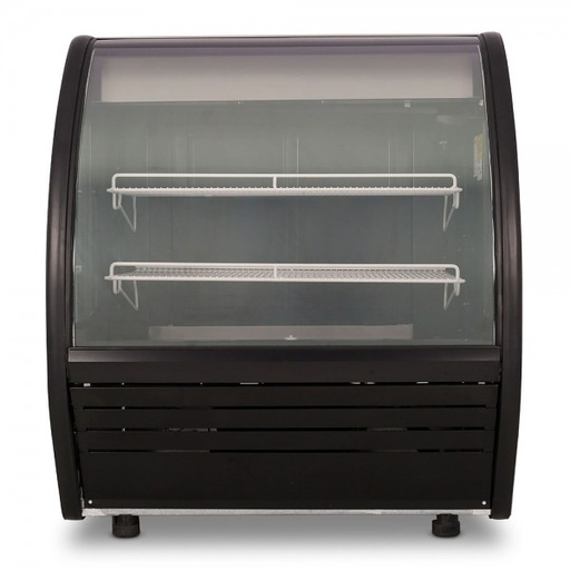 Vitrina Cremera de 1 metro en Color Negro BHS10-F2 IMBERA