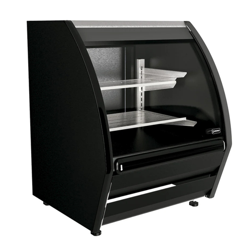 Vitrina Cremera de 1 metro en Color Negro PHS-8N-F1 IMBERA