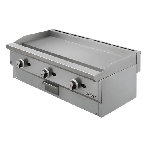Plancha con 3 Quemadores PG-3 SLIM DRAGO