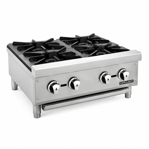Parrilla con 4 Quemadores CG-40 DRAGO