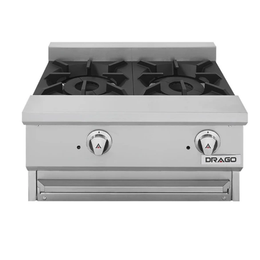 Parrilla con 2 Quemadores CG-20 SLIM DRAGO