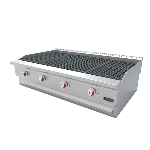 Asador Radiante a Gas con 4 Quemadores AG-4V-R DRAGO