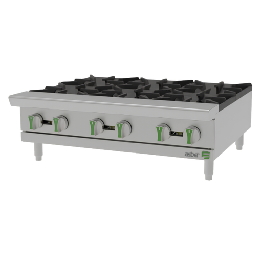 Parrilla Industrial 6 Quemadores AEHP-6-36 ASBER