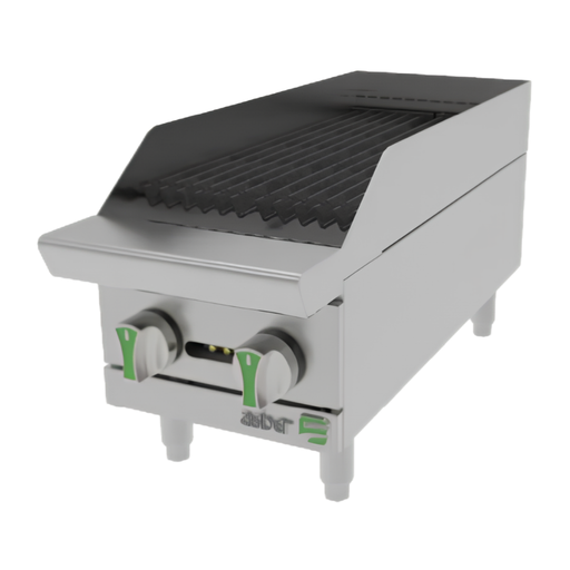 Asador Industrial a Gas Radiante 12" 1 Quemador AERB-12 ASBER