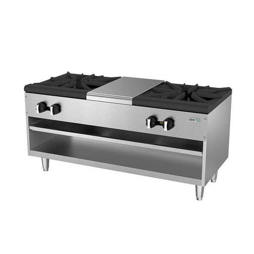 Estufón Industrial 2 Secciones Quemadores Concéntricos AESP-48-4 ASBER