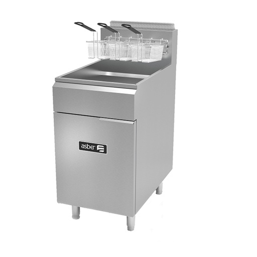 Freidora Industrial 1 Tina 4 Quemadores AEF-75-S ASBER