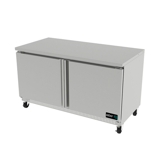 Mesa Regrigerada Bajo Mostrador 2 Puertas 152 cm AUTR-60 ASBER