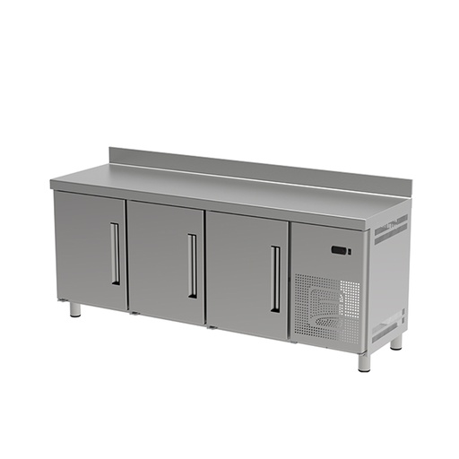 Mesa Refrigerada de Trabajo 3 Puertas 202 cm ASTR-79 ASBER