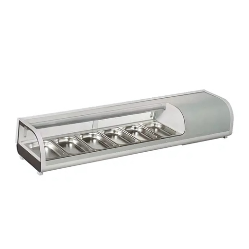 Vitrina para Sushi cristal curvo SSVRS-40L SAN-SON