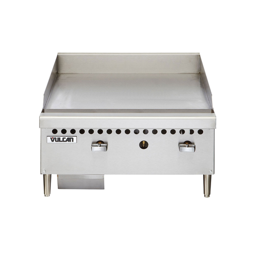 Plancha industrial a gas 2 quemadores VCRG24-M1 VULCAN