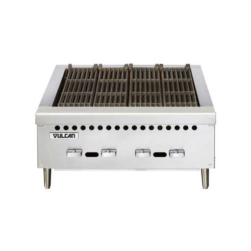 Asador industrial a gas 4 quemadores VCRB25-1 VULCAN